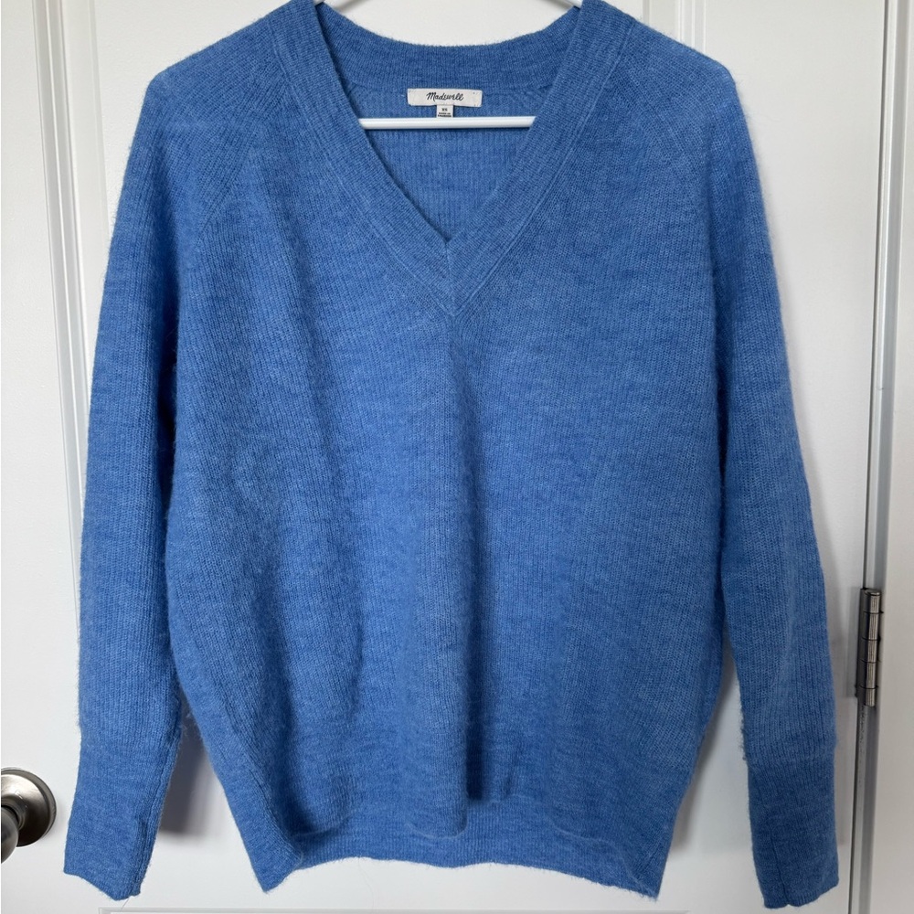 Madewell XS Alpaca Wool V-Neck Sweater
